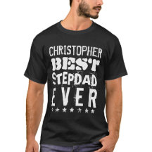 Mejor STEPDAD jamás Grunge Texto divertido B12G