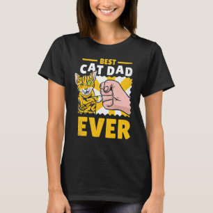 Camiseta Mejor sudadera con capucha de gato con puño de gar
