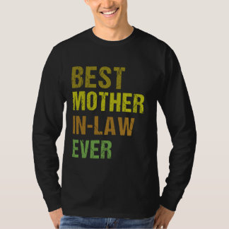 Camiseta Mejor suegra de familia divertida