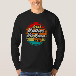Camiseta Mejor suegro jamás Día del padre abuelo Vinta