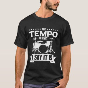 Camiseta Mejor tambor tambor tambor tambor percusión
