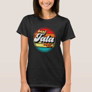 Camiseta Mejor Tata del Día del Padre Abuelo Retro Vintage