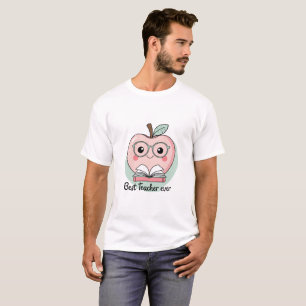 Camiseta Mejor Teacher de Apple Design