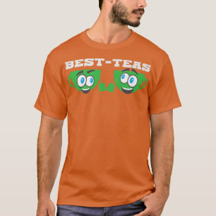 Camiseta Mejor Teas Besties BFF Mejor Té Coffe Cup Amigos