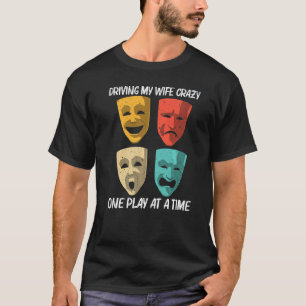 Camiseta Mejor Teatro Para Hombres Teatro Musical Broadway