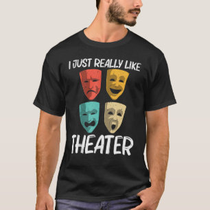 Camiseta Mejor Teatro Para Hombres Teatro Musical De Broadw
