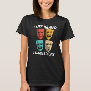 Camiseta Mejor Teatro Para Hombres Teatro Musical De Broadw