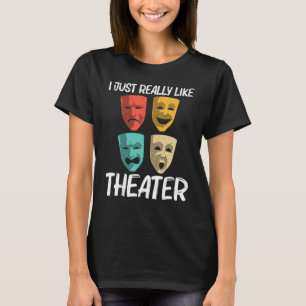 Camiseta Mejor Teatro Para Hombres Teatro Musical De Broadw