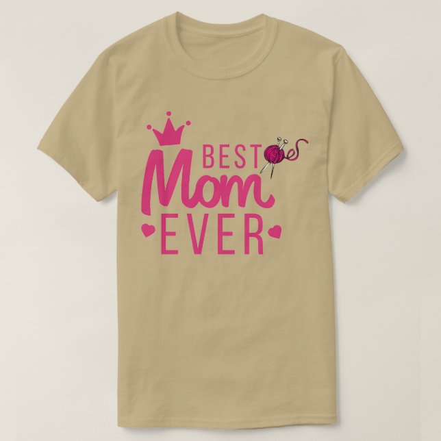 Camiseta mejor tejedor de mamá nunca 231 (Diseño del anverso)