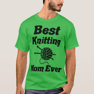 Camiseta mejor tejer a mamá nunca20