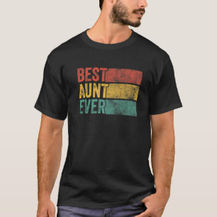 Camiseta Mejor Tía De La Hermana De La Tía Graciosa Sobrina