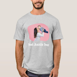 Camiseta Mejor tía Ever BAE subir tu foto horizontal