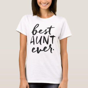 Camiseta Mejor tía manuscrita Ever