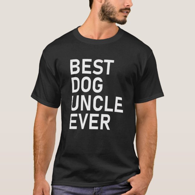 Camiseta Mejor Tío De Perro (Anverso)