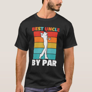 Camiseta Mejor Tío Del Campo De Golf Par Retro Golfing Golf