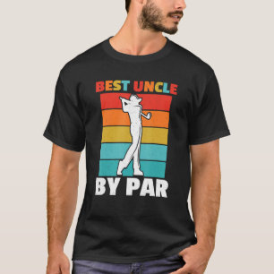 Camiseta Mejor Tío Del Campo De Golf Par Retro Golfing Golf