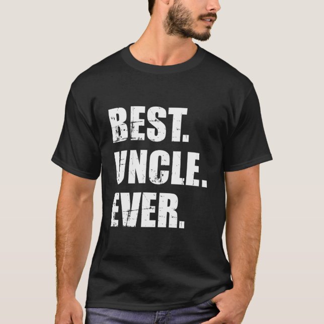 Camiseta Mejor tío del mundo (Anverso)