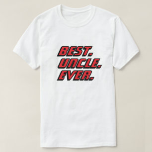 Camiseta Mejor Tío del Mundo Carreras Modernas