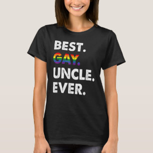 Camiseta Mejor Tío Gay Que Nunca Lgbtq Orgullo Mes Familia 