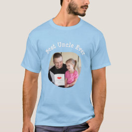 Camiseta Mejor tío que sube tu foto de la familia cuadrada