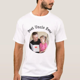 Camiseta Mejor tío que sube tu foto de la familia cuadrada
