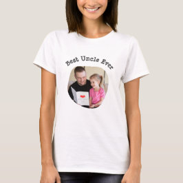 Camiseta Mejor tío que sube tu foto de la familia cuadrada
