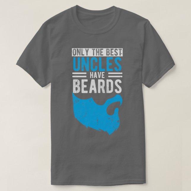 Camiseta Mejor tíos tienen barba diseño Tío diseño Barba (Diseño del anverso)