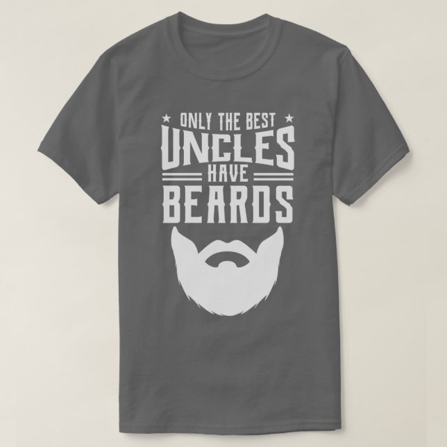 Camiseta Mejor tíos tienen barba diseño Tío diseño Barba (Diseño del anverso)