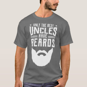 Camiseta Mejor tíos tienen barba diseño Tío diseño Barba