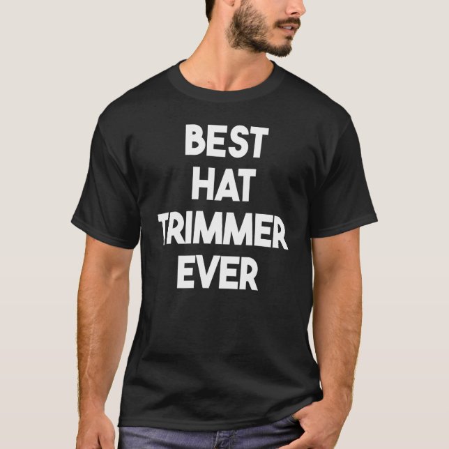 Camiseta Mejor Trimmer Gorra (Anverso)