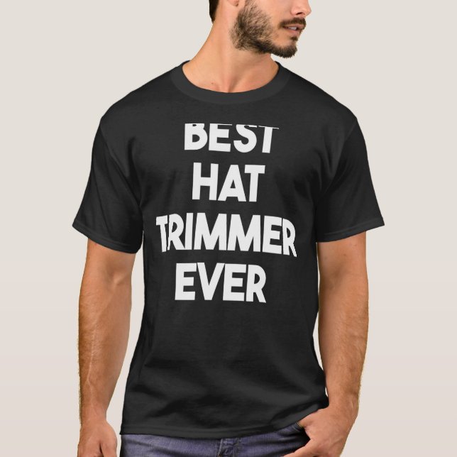 Camiseta Mejor Trimmer Gorra (Anverso)