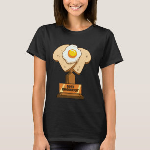 Camiseta Mejor Trofeo de Comida Funny Campeón de Desayuno