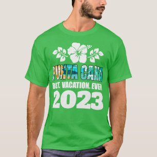 Camiseta Mejor Vacación Familiar De Punta Cana 2023