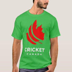Camiseta Mejor VENDEDOR Canadá Mercadería de Cricket Classi
