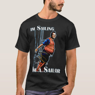 Camiseta MEJOR VENDEDOR Estoy Vela Soy Mercadería De Marine