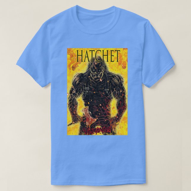 CAMISETA MEJOR VENDEDOR HATCHET MERCH 6 (Diseño del anverso)