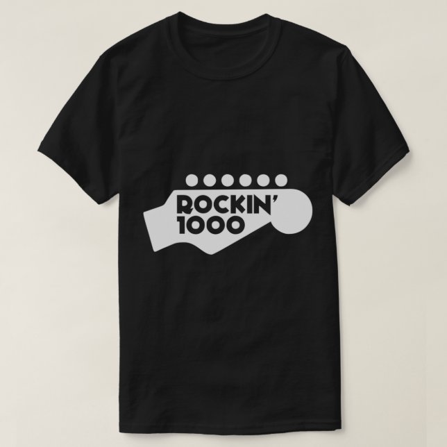 Camiseta MEJOR VENDEDOR - Mercadería Rockin 1000 T esencial (Diseño del anverso)
