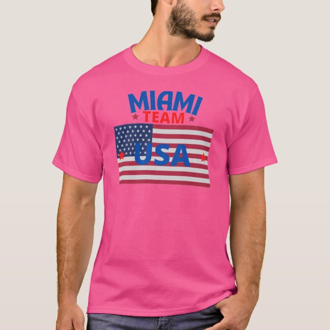 Camiseta Mejor Vendedor Original Miami Team USA True Classi (Anverso)