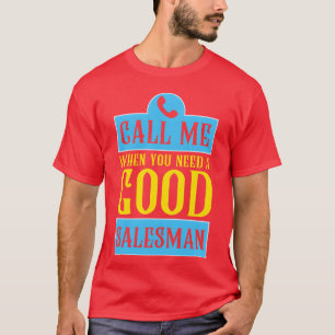Camiseta Mejor Vendedor Para Regalo De Compañero De Ventas