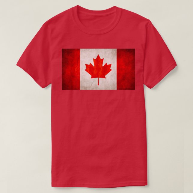 Camiseta Mejor venta de patriotas canadienses (Diseño del anverso)