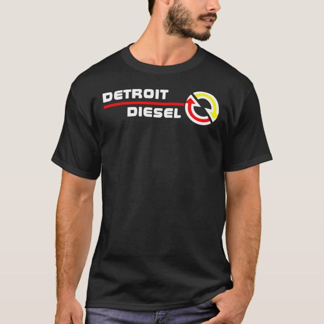 Camiseta Mejor Venta - Detroit Diesel Merchandise Essentia (Anverso)