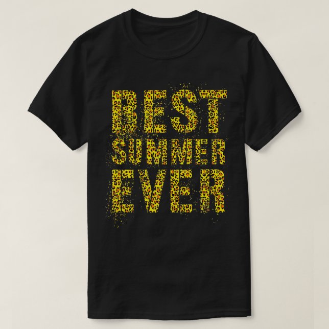 Camiseta MEJOR VERANO DE LA HISTORIA DEL Campamento Impreso (Diseño del anverso)