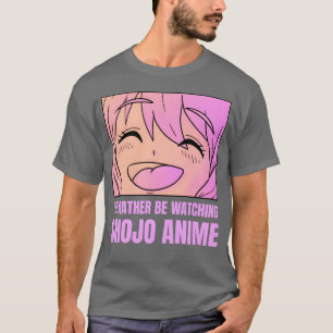 Camiseta Mejor viendo anime shojo amigos del anime