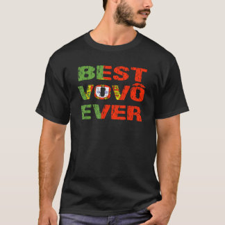 Camiseta Mejor Vovo Hasta El Abuelo Portugués Bandera De Po