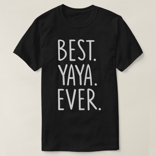 Camiseta Mejor Yaya (Diseño del anverso)