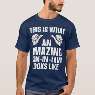 Camiseta Mejor yerno para hombres niños de suegra