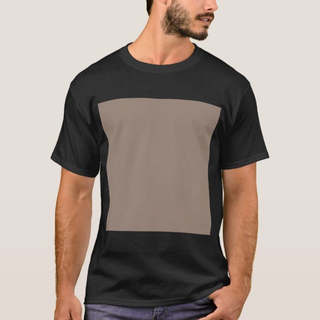 Camiseta Mejora tu estilo de salón con un marrón (Anverso)