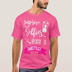 Camiseta Mejora tu SelfieVer un peluquero