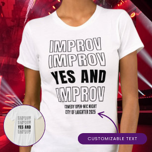 Camiseta MEJORAR SÍ Y regalo para los fanáticos de la comed