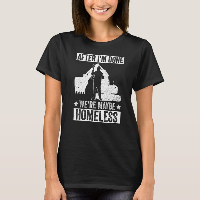 Camiseta Mejoras En El Hogar Y Demolición Doméstica 4 (Anverso)